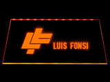 FREE Luis Fonsi LED Sign - Orange - TheLedHeroes