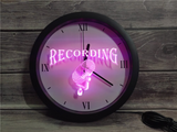 Recording LED Wall Clock -  - TheLedHeroes