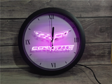 Chevrolet Corvette LED Wall Clock -  - TheLedHeroes
