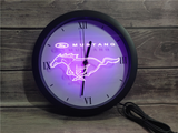Ford Mustang (2) LED Wall Clock -  - TheLedHeroes