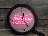 Budweiser King of Beer LED Wall Clock -  - TheLedHeroes