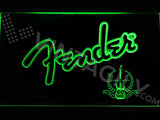 FREE Fender 3 LED Sign - Green - TheLedHeroes