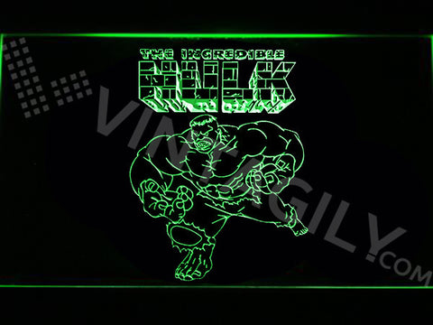 Hulk LED Sign - Green - TheLedHeroes