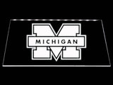 FREE Michigan Wolverines LED Sign - White - TheLedHeroes