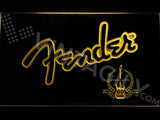 FREE Fender 3 LED Sign - Yellow - TheLedHeroes