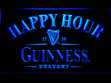 FREE Guinness Draught Happy Hour LED Sign - Blue - TheLedHeroes