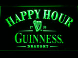 FREE Guinness Draught Happy Hour LED Sign - Green - TheLedHeroes