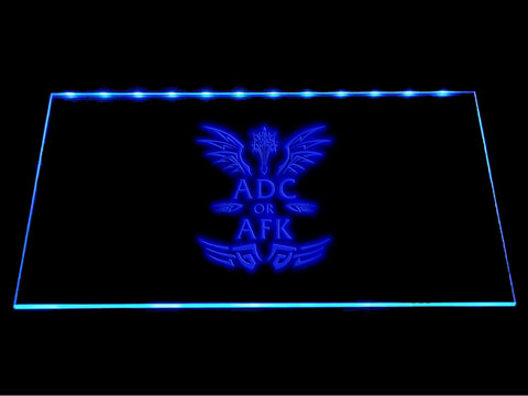 League Of Legends ADC or AFK LED Sign - Multicolor - TheLedHeroes