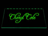 FREE Cheryl Cole LED Sign - Green - TheLedHeroes