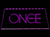 FREE Once Upon a Time LED Sign - Purple - TheLedHeroes