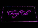 FREE Cheryl Cole LED Sign - Purple - TheLedHeroes