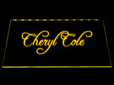 FREE Cheryl Cole LED Sign - Yellow - TheLedHeroes