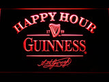 FREE Guinness Happy Hour LED Sign - Red - TheLedHeroes