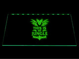 League Of Legends This is my Jungle LED Sign - Green - TheLedHeroes