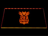 League Of Legends This is my Jungle LED Sign - Orange - TheLedHeroes