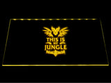 League Of Legends This is my Jungle LED Sign - Yellow - TheLedHeroes