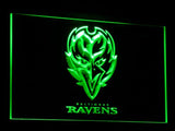 FREE Baltimore Ravens LED Sign - Green - TheLedHeroes