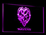 FREE Baltimore Ravens LED Sign - Purple - TheLedHeroes