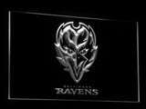 FREE Baltimore Ravens LED Sign - White - TheLedHeroes