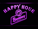 FREE Bundaberg Happy Hour LED Sign - Purple - TheLedHeroes