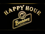 FREE Bundaberg Happy Hour LED Sign - Yellow - TheLedHeroes
