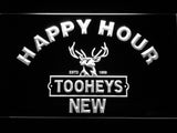 FREE Tooheys New Happy Hour LED Sign - White - TheLedHeroes