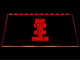 League Of Legends Keep Calm and Blame the Jungler LED Sign - Red - TheLedHeroes