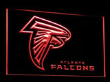 Atlanta Falcons LED Neon Sign Electrical - Red - TheLedHeroes