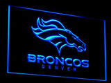 FREE Denver Broncos LED Sign - Blue - TheLedHeroes