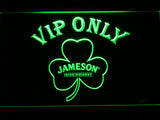 FREE Jameson Shamrock VIP Only LED Sign - Green - TheLedHeroes