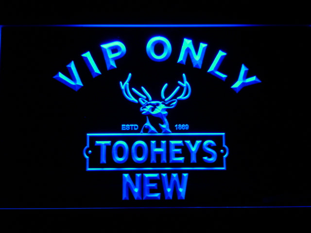 FREE Tooheys New VIP Only LED Sign - Blue - TheLedHeroes