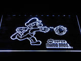 FREE Super Mario Bros LED Sign - White - TheLedHeroes