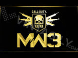 FREE Call of Duty MW3 LED Sign - Yellow - TheLedHeroes