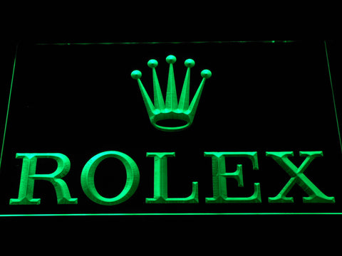 FREE Rolex LED Sign - Green - TheLedHeroes