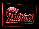 New England Patriots LED Sign - Red - TheLedHeroes