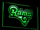 FREE Saint Louis Rams LED Sign - Green - TheLedHeroes