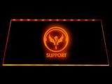 League Of Legends Support (3) LED Sign - Orange - TheLedHeroes