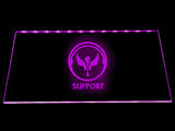 League Of Legends Support (3) LED Sign - Purple - TheLedHeroes