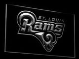 FREE Saint Louis Rams LED Sign - White - TheLedHeroes