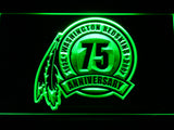 FREE Washington Redskins 75th Anniversary LED Sign - Green - TheLedHeroes