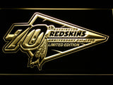 FREE Washington Redskins 70th Anniversary LED Sign - Yellow - TheLedHeroes