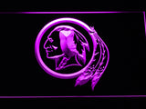 FREE Washington Redskins (9) LED Sign - Purple - TheLedHeroes