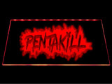 League Of Legends Pentakill (4) LED Sign - Red - TheLedHeroes