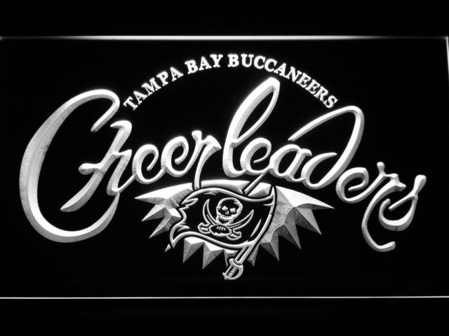 FREE Tampa Bay Buccaneers Cheerleaders LED Sign - White - TheLedHeroes