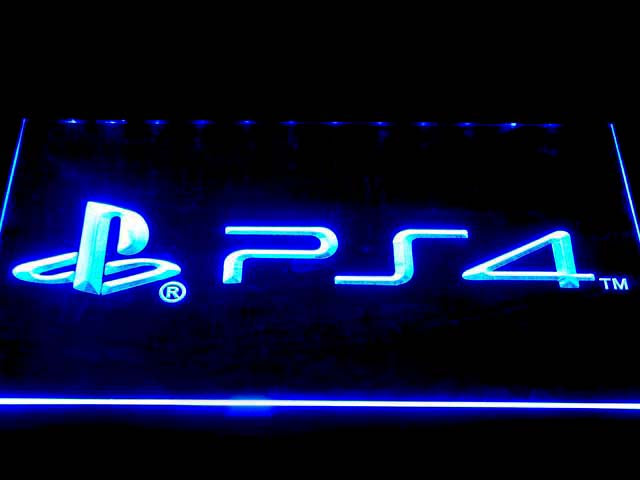 FREE PS4 LED Sign - Blue - TheLedHeroes