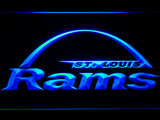 Saint Louis Rams (6) LED Sign - Blue - TheLedHeroes