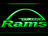 Saint Louis Rams (6) LED Sign - Green - TheLedHeroes