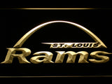 Saint Louis Rams (6) LED Sign - Yellow - TheLedHeroes