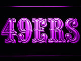 FREE San Francisco 49ers (6) LED Sign - Purple - TheLedHeroes