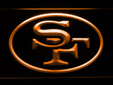 FREE San Francisco 49ers (8) LED Sign - Orange - TheLedHeroes